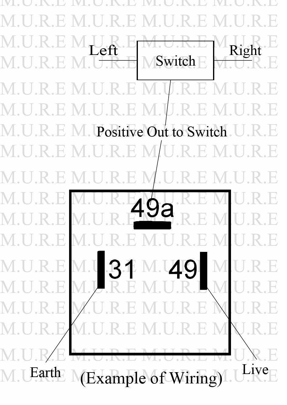 3 Pin Flasher Relay Indicator 12V 98W Max Turn Signal Unit Wood Auto Flh1003 - Mid-Ulster Rotating Electrics Ltd