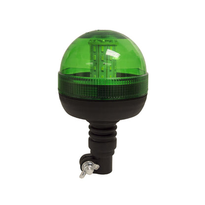 Retractable 3 Point Seat belt Kit with Din Pole Mount Green Led Beacon LG4005 MP40934