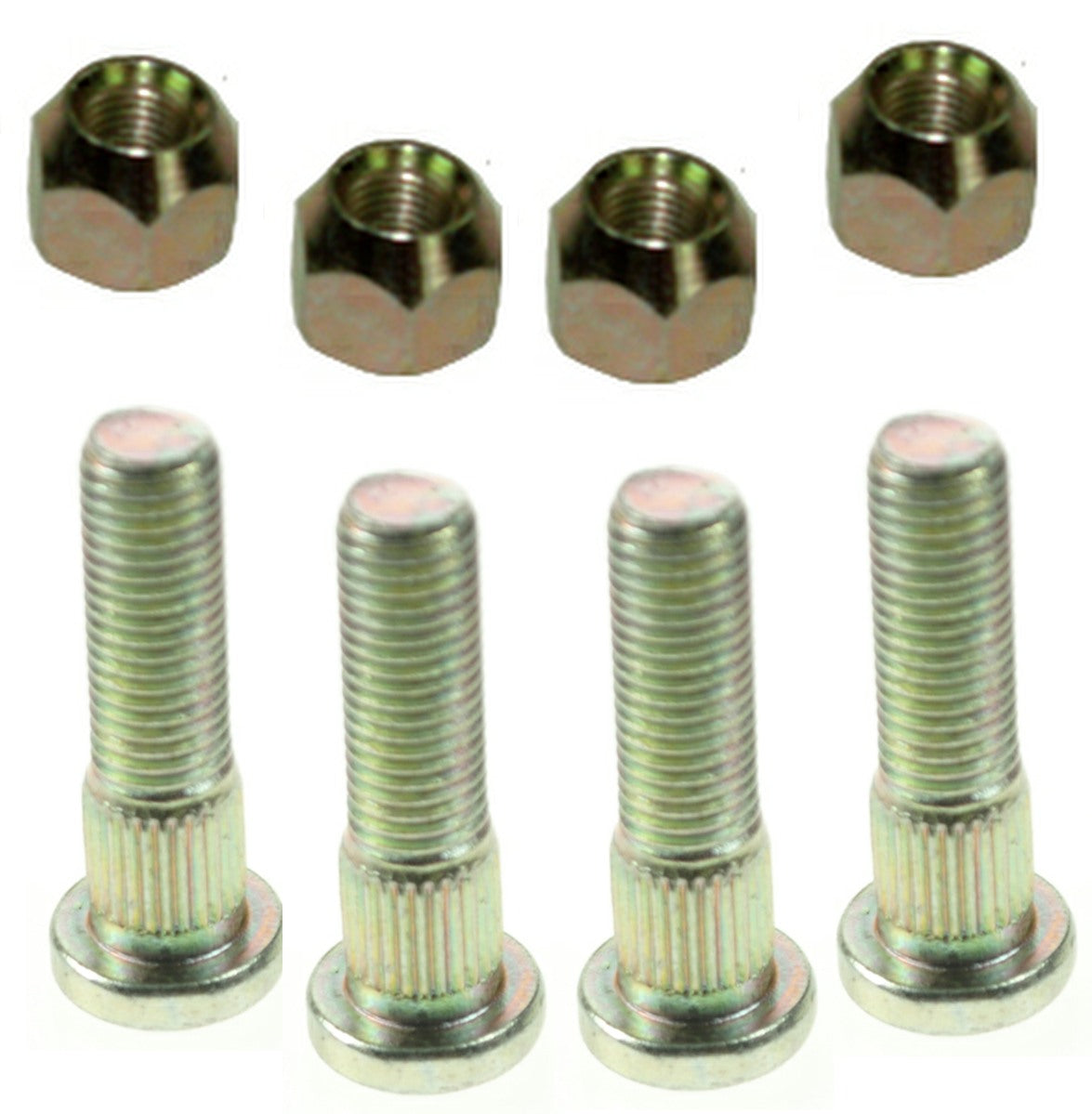 Unf Wheel Lug Nut & Studs Car Caravan Trailer 4 X 3/8 Maypole MP4185B & MP4187B