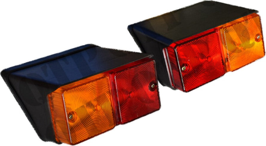 1 x Pair Rear Multifunction Indicator Position Side Brake Lamps Ford Tractor QTP4200