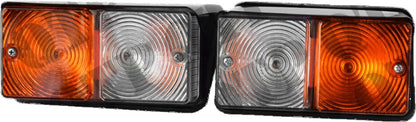 1 x Pair Front Indicator Position Side Lamps Amber White Ford Tractor QTP44052
