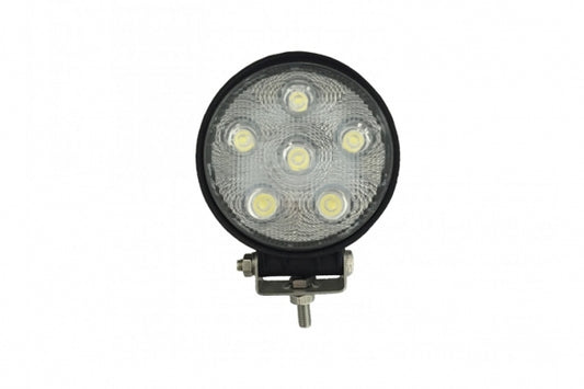 Genuine maypole 12v / 24v round led work lamp flood lamp rated at 1000 lumens 15w 6 leds 6x3w mp5064 - Mid-Ulster Rotating Electrics Ltd