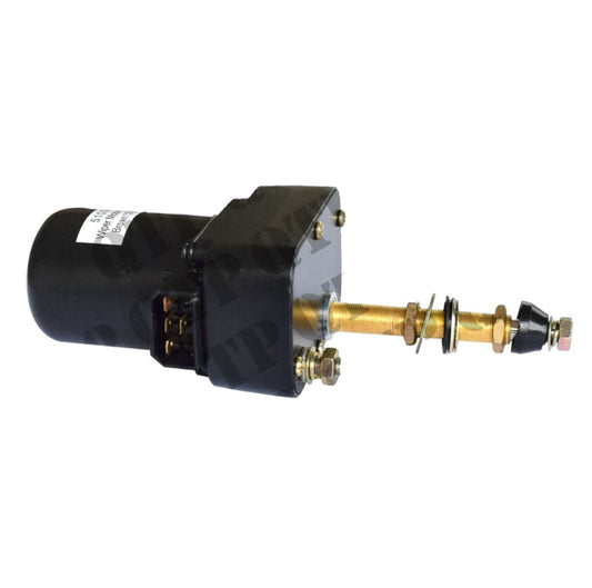 12v Windscreen Wiper Motor with 95 Degree Wiper Angle Fits David Brown Tractor QTP51006