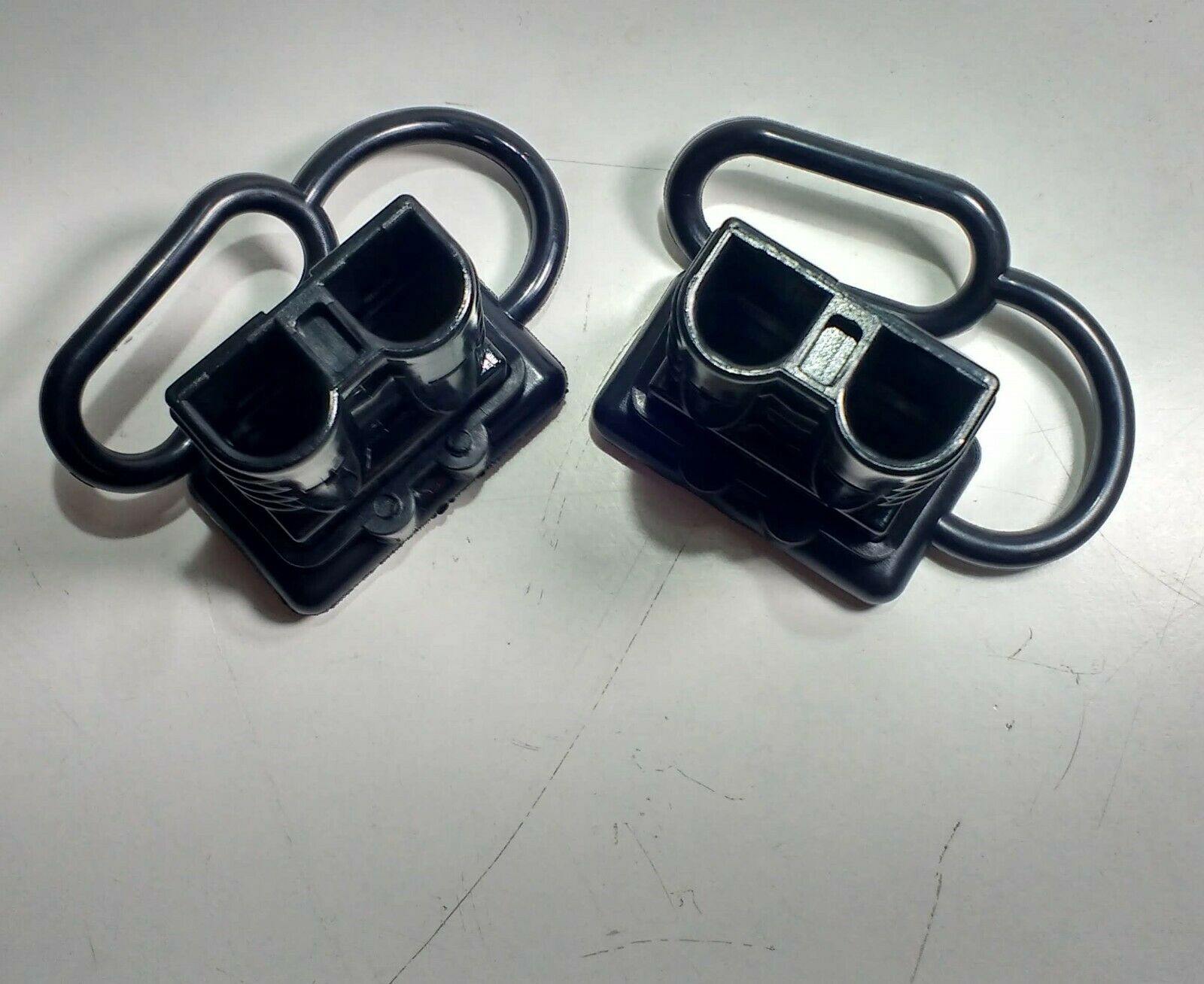 Black Replacing Anderson Connectors 50A Battery Plug & Socket Kit Mure Bac50 - Mid-Ulster Rotating Electrics Ltd