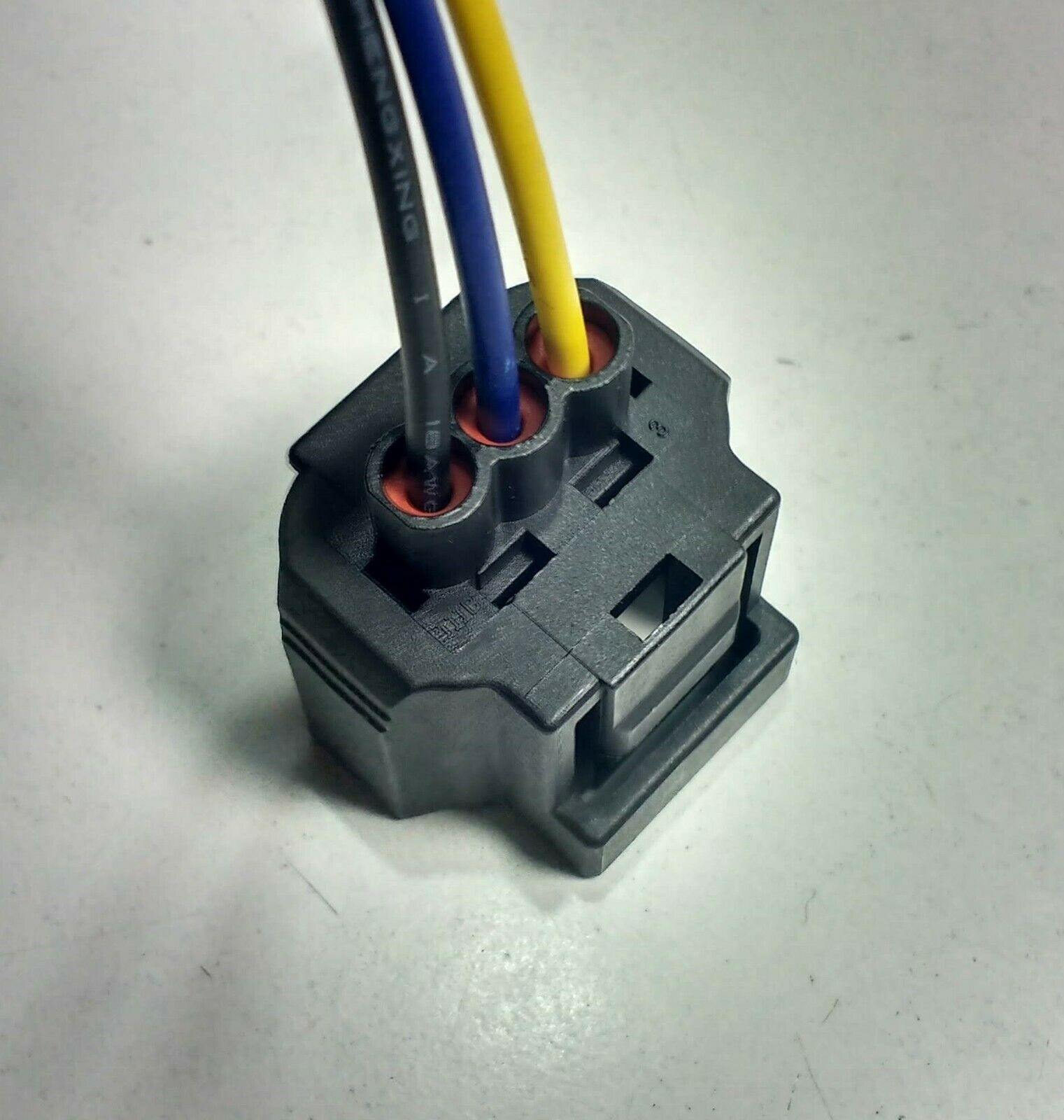 3 Pin Alternator Plug Connector Denso Ford Volvo Wire Harness 130Mm Mure Pl1-Wl - Mid-Ulster Rotating Electrics Ltd