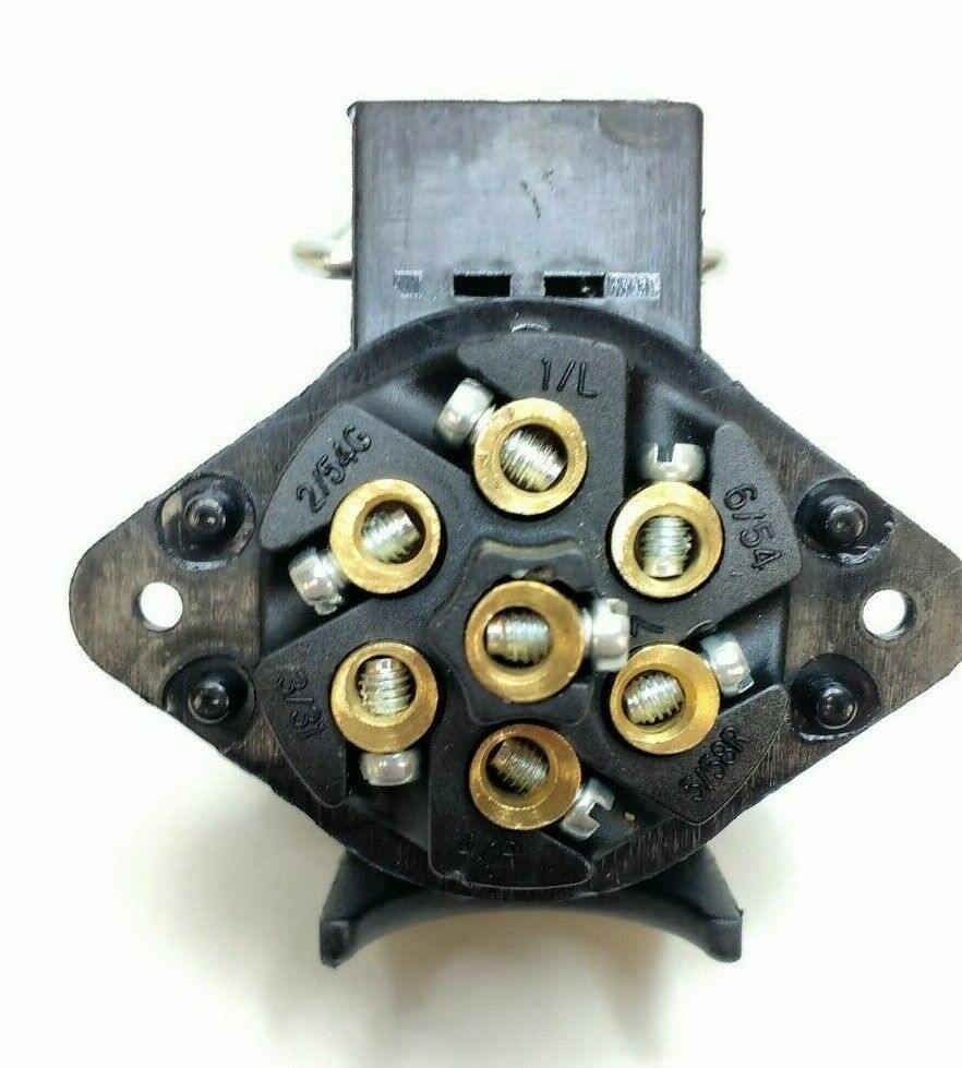 7 Pin Socket 12N Plastic Flying Towing Extension Self Wire Maypole Mp131B - Mid-Ulster Rotating Electrics Ltd