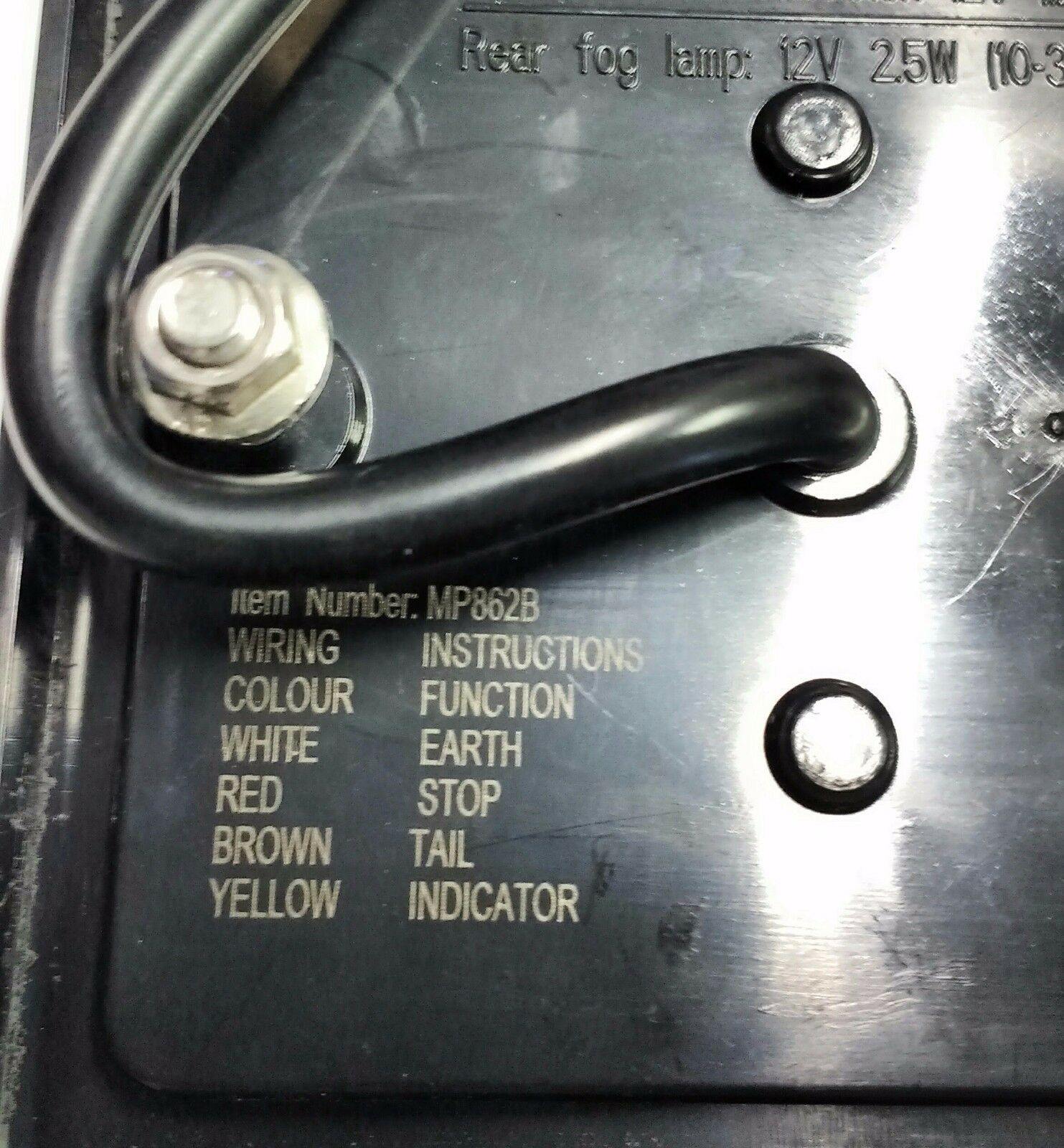 Led Rear Combination Light - Stop Tail Indicator | Rotating Electrics 