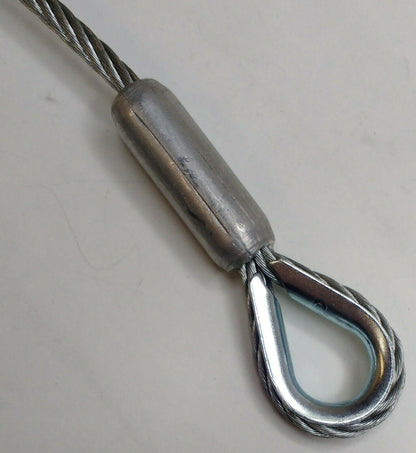 Secondary Coupling Cable With Forged Snap Hook & Eyelet 400Mm Maypole Mp4982B - Mid-Ulster Rotating Electrics Ltd
