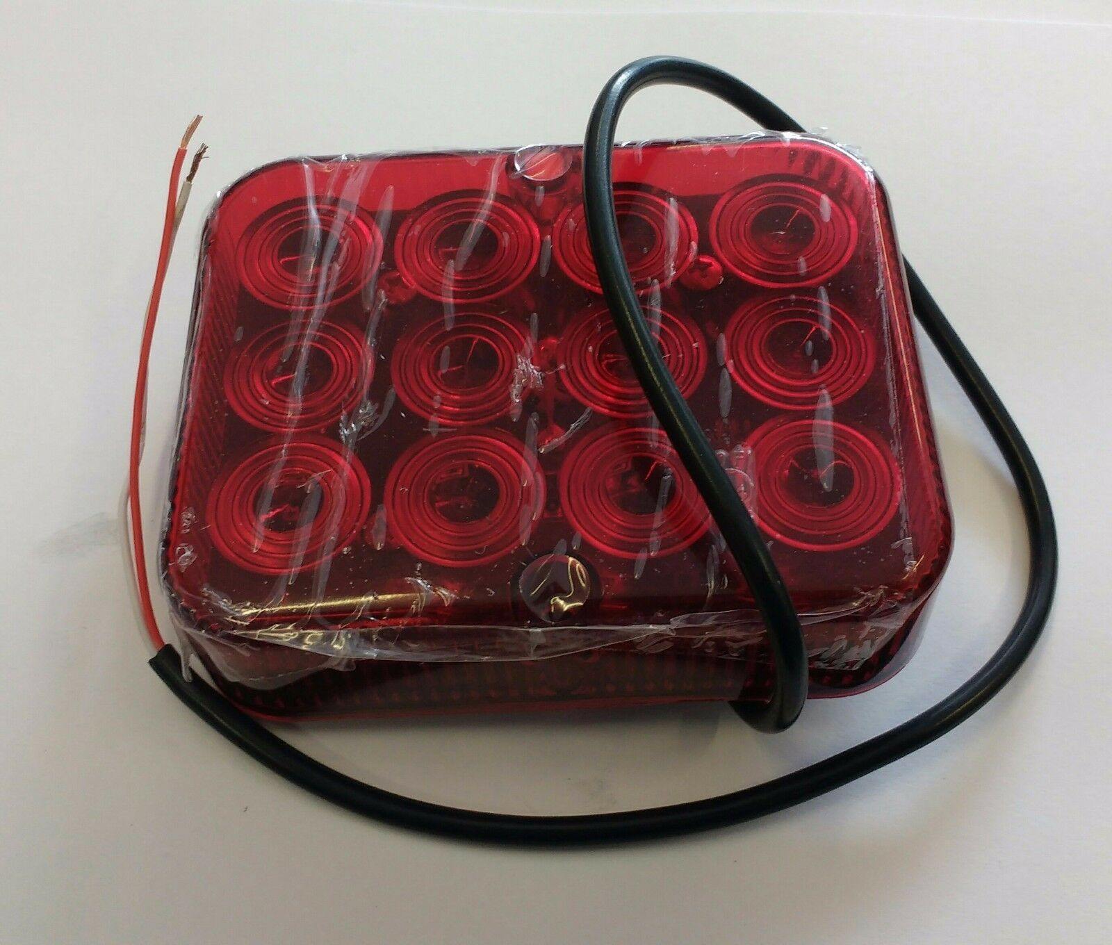 Led Rear Red Fog Light Caravan Lamp Trailer 12V 24V Universal Maypole Mp8631B - Mid-Ulster Rotating Electrics Ltd