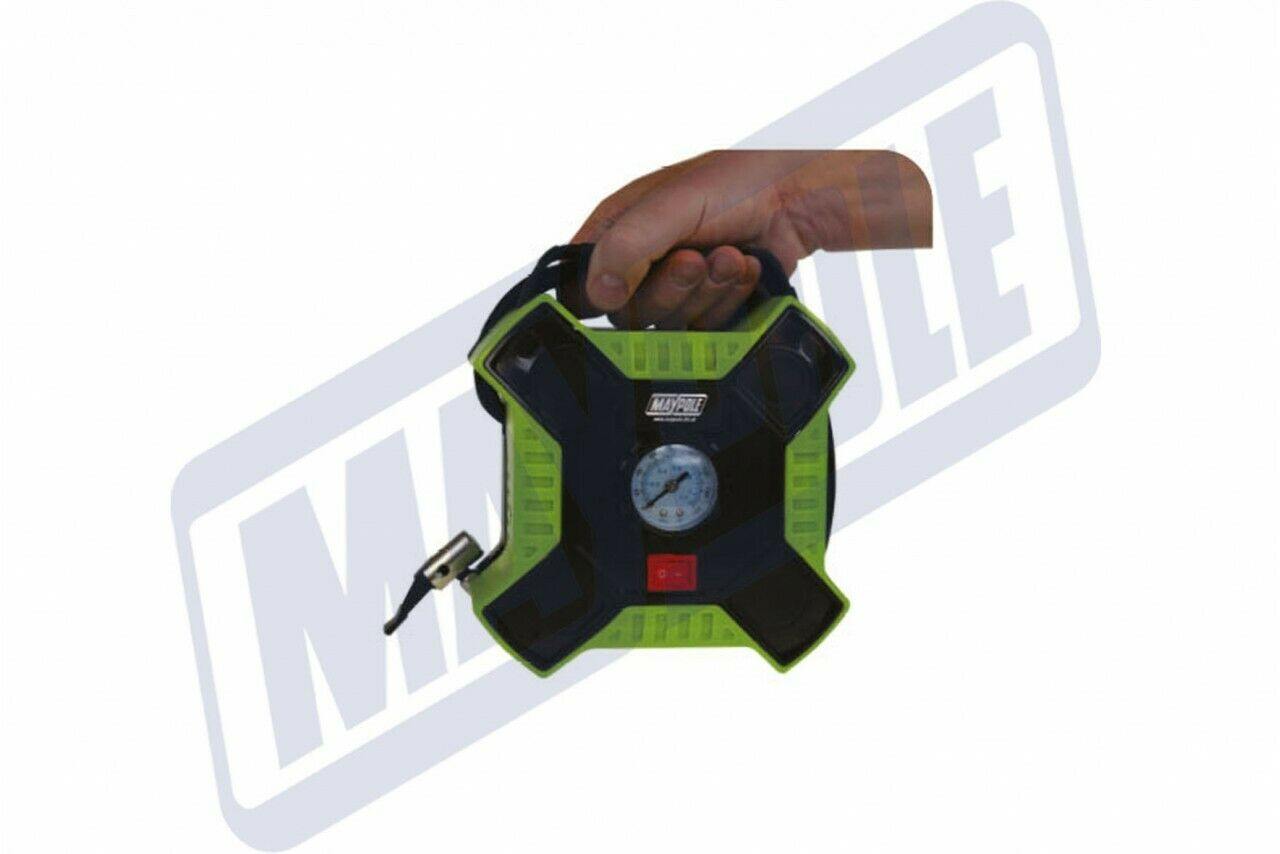 12V Portable Compact Air Compressor High Speed Inflation Genuine Maypole Mp7949 - Mid-Ulster Rotating Electrics Ltd