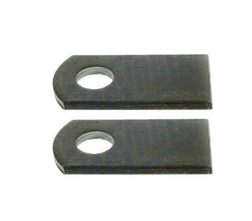 Weld On Antiluce Plate Trailer Gate Fence Door 2 X 76Mm X 95Mm Maypole Mp840B - Mid-Ulster Rotating Electrics Ltd