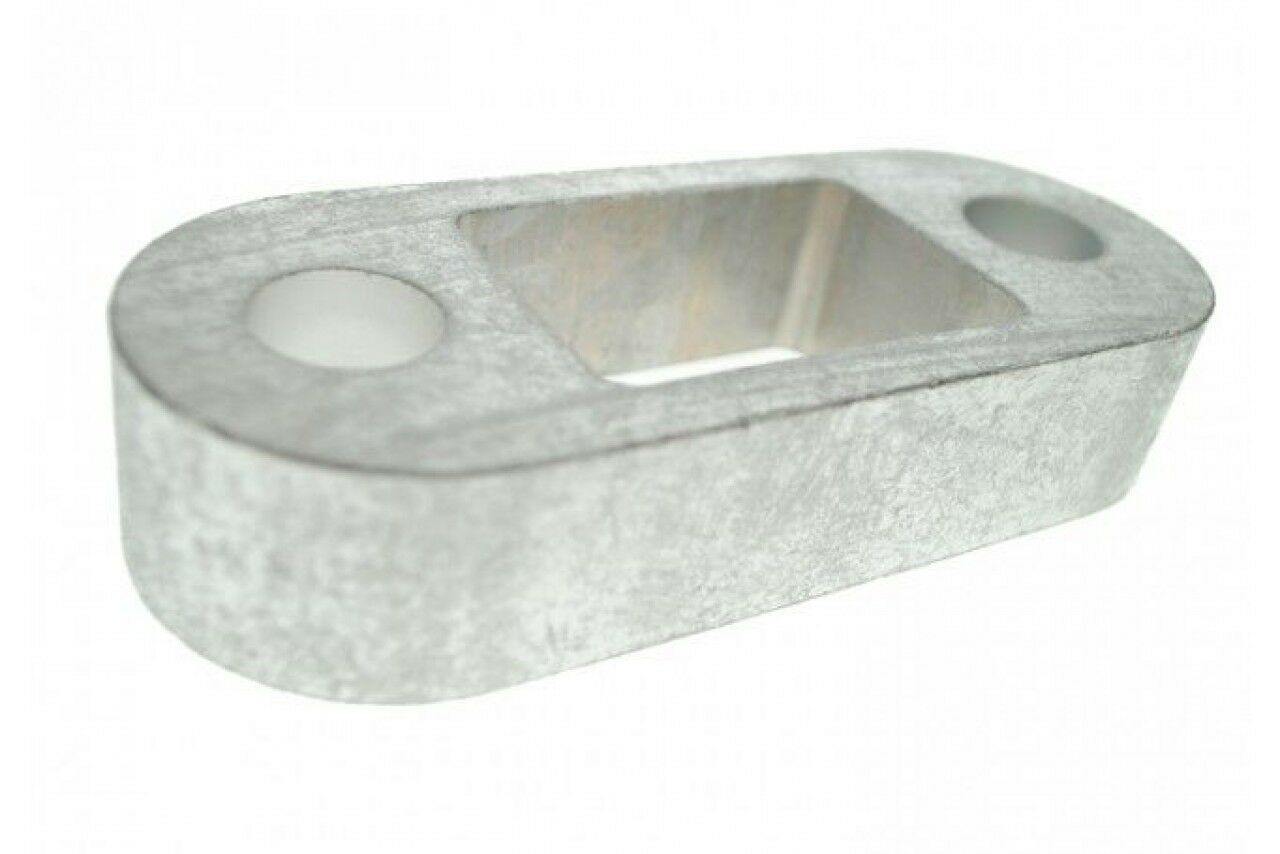 Tow Ball Spacer 25Mm 1" Aluminium Block Caravan Trailer Genuine Maypole Mp236B - Mid-Ulster Rotating Electrics Ltd