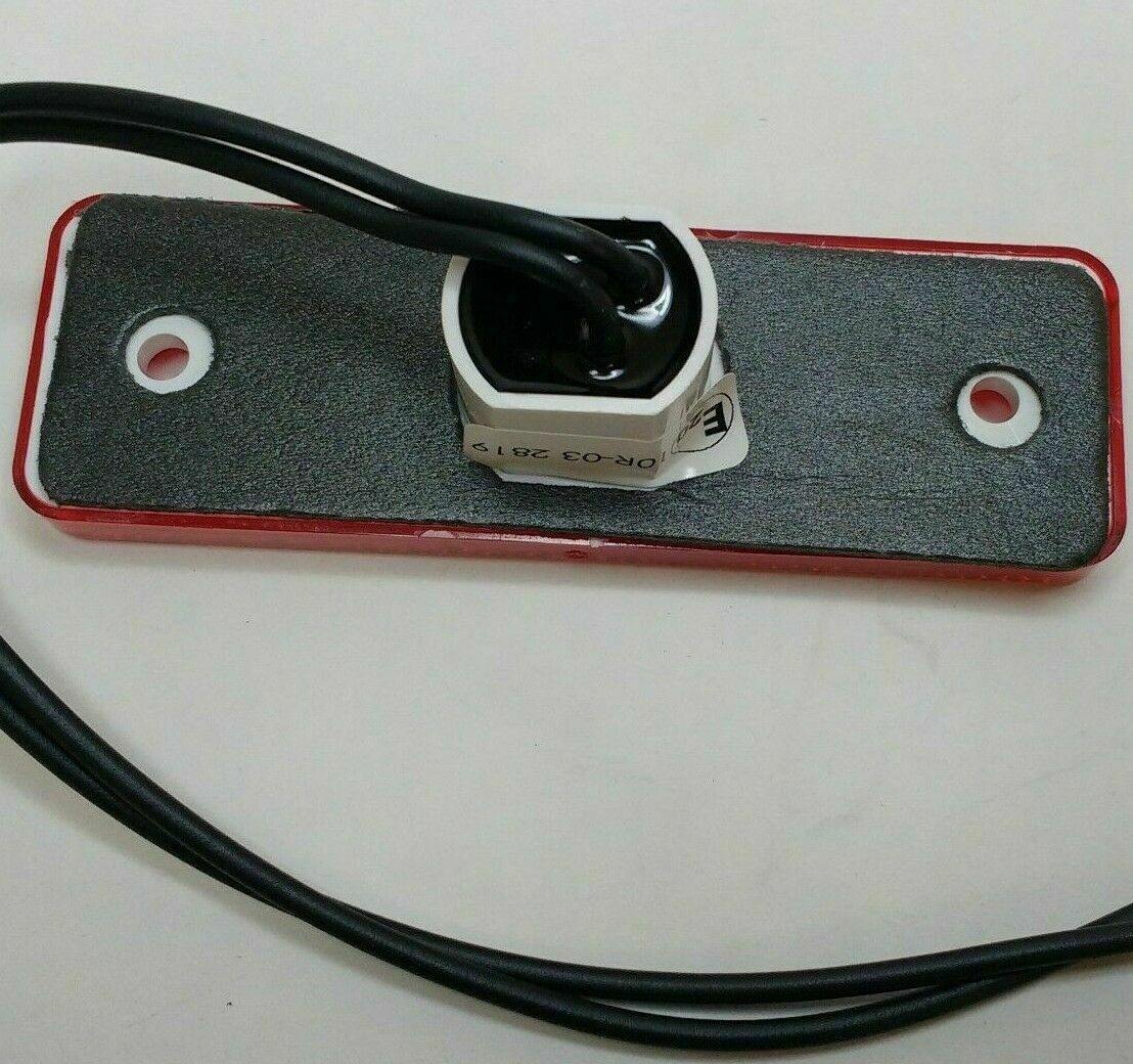 2 X Red Rear Marker Lamp Led Light With Reflector Was 12V 24V Maypole Mp8777B - Mid-Ulster Rotating Electrics Ltd