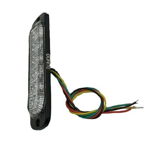 Slim Red Warning Light Flashing Strobe Recovery Ultra Bright Durite 0-441-75 - Mid-Ulster Rotating Electrics Ltd