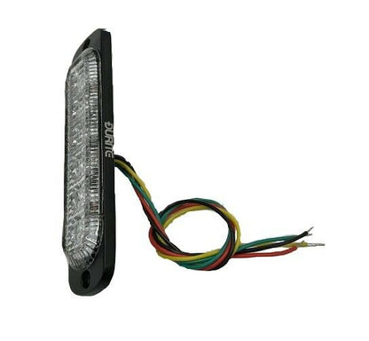 Slim Red Warning Light Flashing Strobe Recovery Ultra Bright Durite 0-441-75 - Mid-Ulster Rotating Electrics Ltd