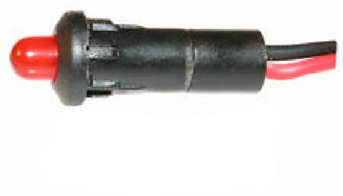 Red Flashing Warning Indicator Light Led Round Warning Car Robinson K186 - Mid-Ulster Rotating Electrics Ltd