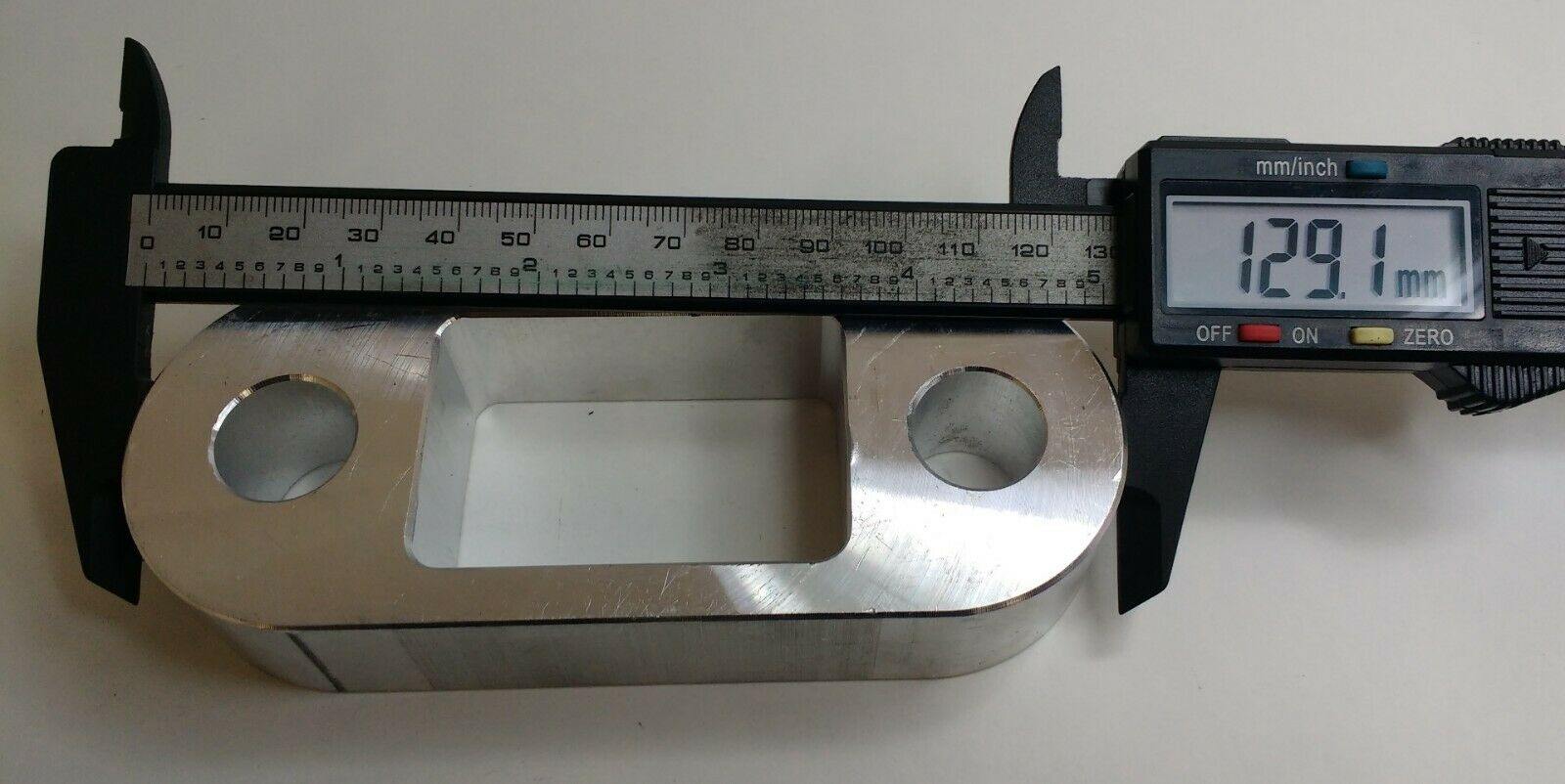 Tow Ball Spacer 25Mm 1" Aluminium Block Caravan Trailer Genuine Maypole Mp236B - Mid-Ulster Rotating Electrics Ltd