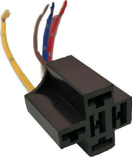 5 Relay Multi Plug Holder Socket Base For Pre-Wired 4-5 Pin Relays Mure Pl52-Wl - Mid-Ulster Rotating Electrics Ltd
