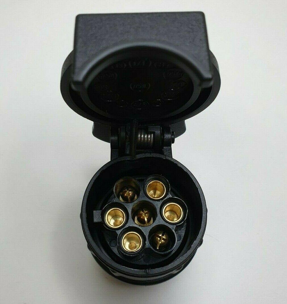 Plug Adapter 13 Pin To 7 Pin Socket Towing Trailer Conversion 12N Maypole Mp6015 - Mid-Ulster Rotating Electrics Ltd