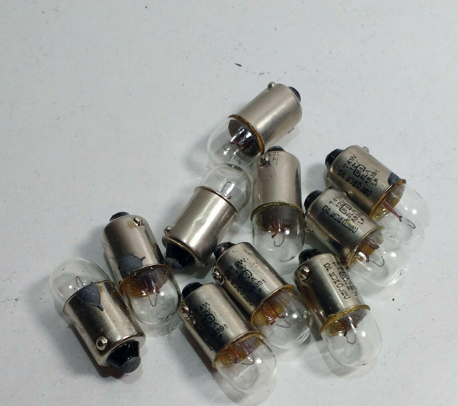 10X Indicator Bulbs Non-Halogen Automotive 12V 4W Ba9S Wood Auto Blb233 - Mid-Ulster Rotating Electrics Ltd