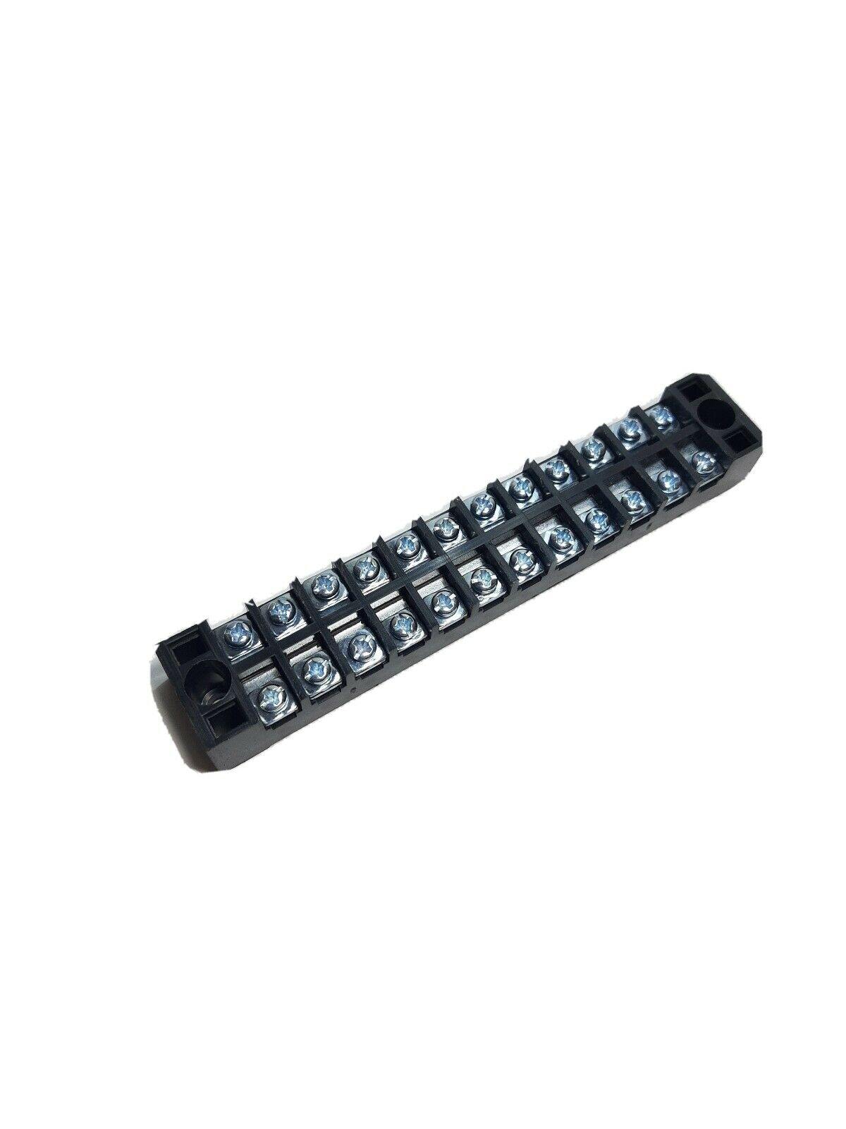12V 24V 12 Position 2 Row Terminal Block Strip Cable Connector Mure Tb-1512L - Mid-Ulster Rotating Electrics Ltd