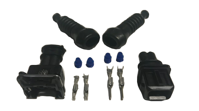 2 Pin Junior Power Timer Male & Female Kit Obd1 Ev1 Plug Connector Mure Mfjpt - Mid-Ulster Rotating Electrics Ltd
