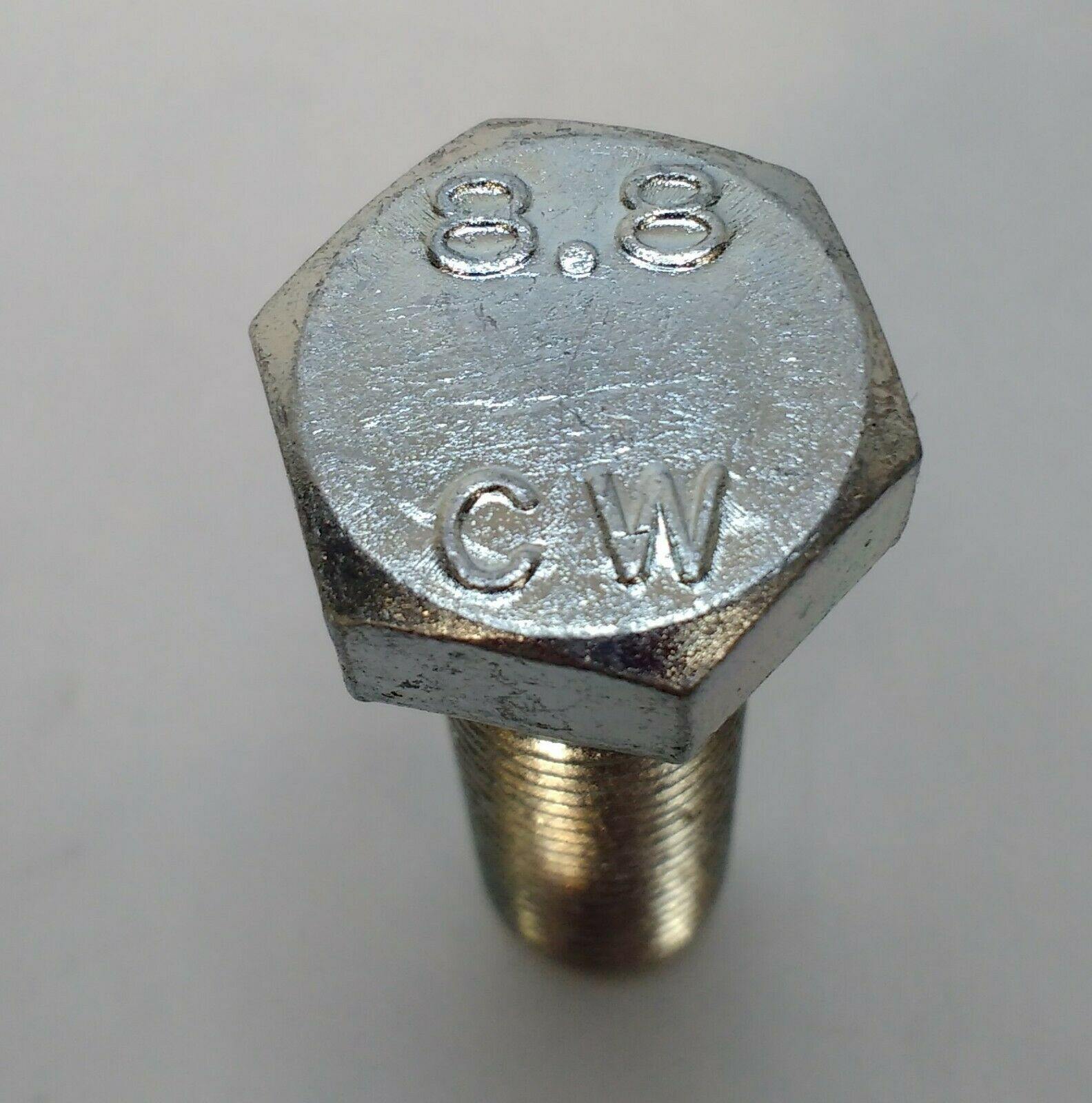 2 X High Tensile Zinc Plated (8.8) Towball Nuts & Bolts M16 X 90Mm Maypole Mp250 - Mid-Ulster Rotating Electrics Ltd