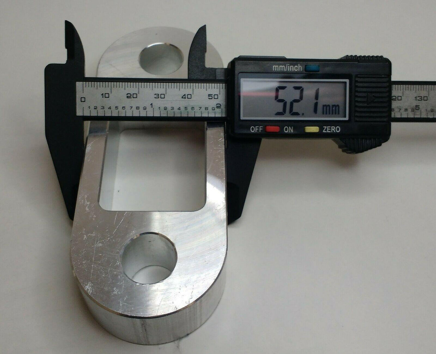 Tow Ball Spacer 25Mm 1" Aluminium Block Caravan Trailer Genuine Maypole Mp236B - Mid-Ulster Rotating Electrics Ltd