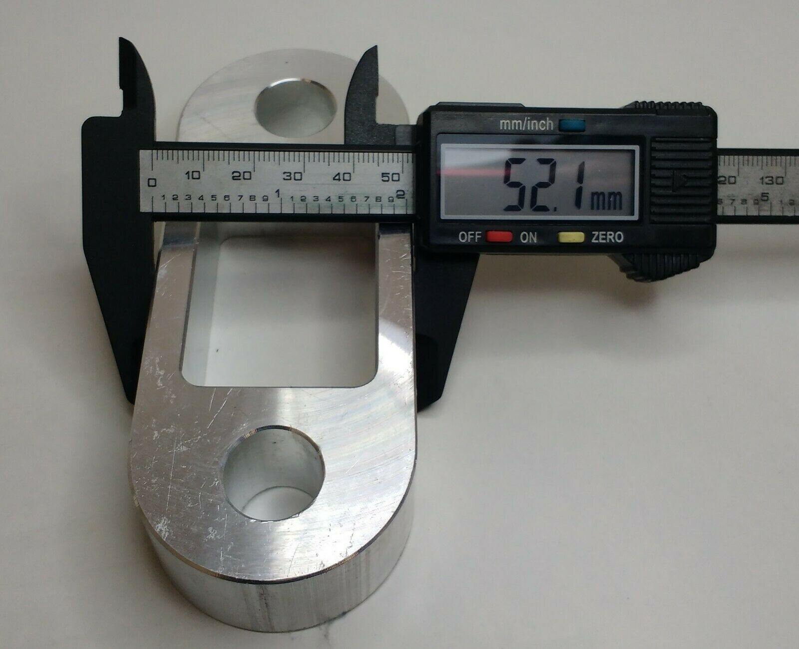 Tow Ball Spacer 25Mm 1" Aluminium Block Caravan Trailer Genuine Maypole Mp236B - Mid-Ulster Rotating Electrics Ltd