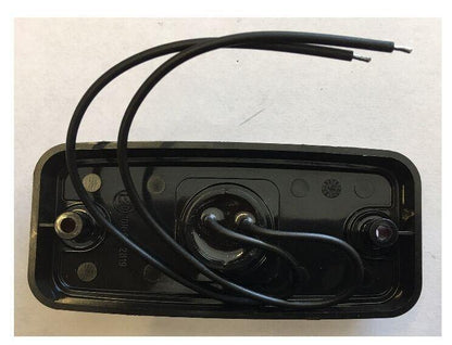 Clear White Side Marker Lamp Led Light With Reflector Was 12V 24V Maypole Mp8576 - Mid-Ulster Rotating Electrics Ltd