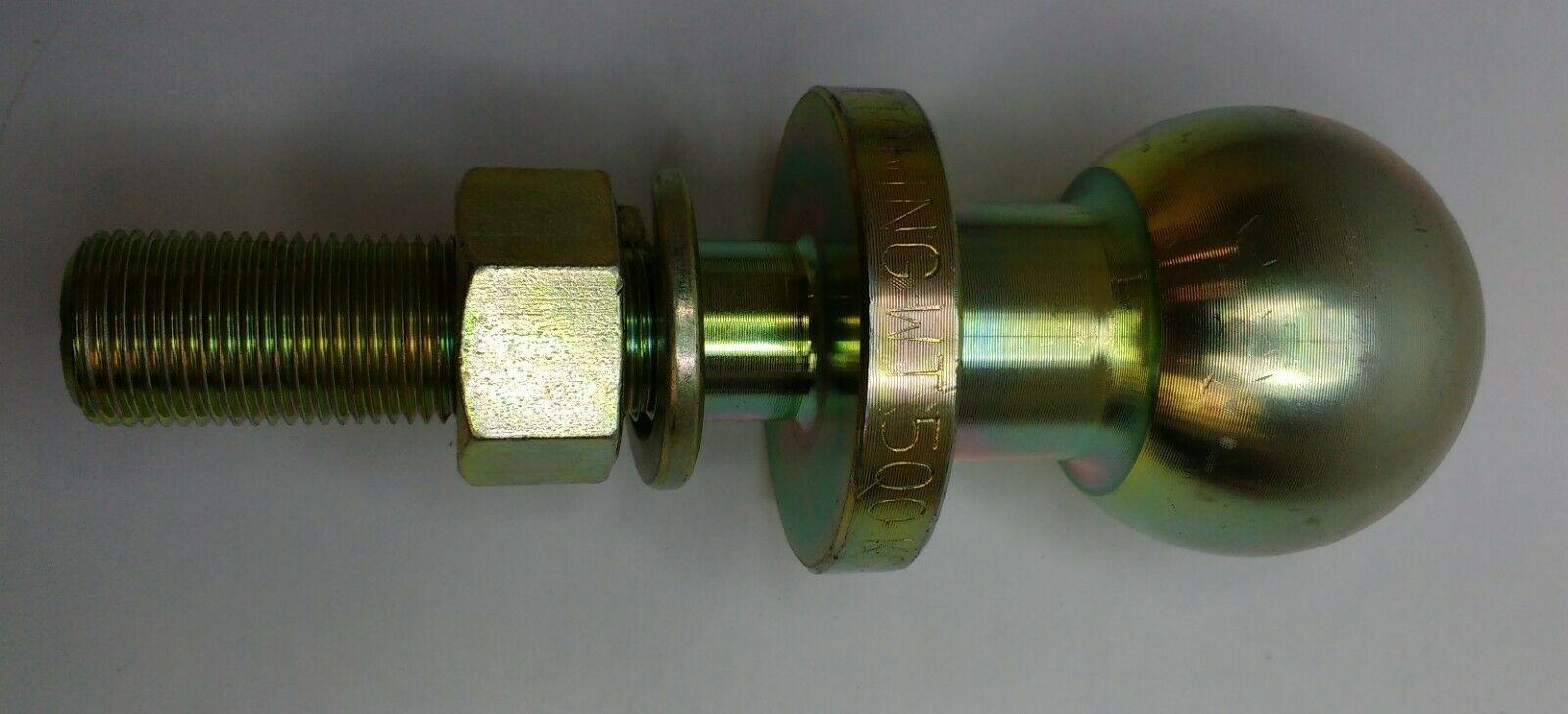 Tow Ball Pin Short Threaded 2000Kg Load 70Mm X 25.4Mm 50Mm Quad Maypole Mp48125 - Mid-Ulster Rotating Electrics Ltd