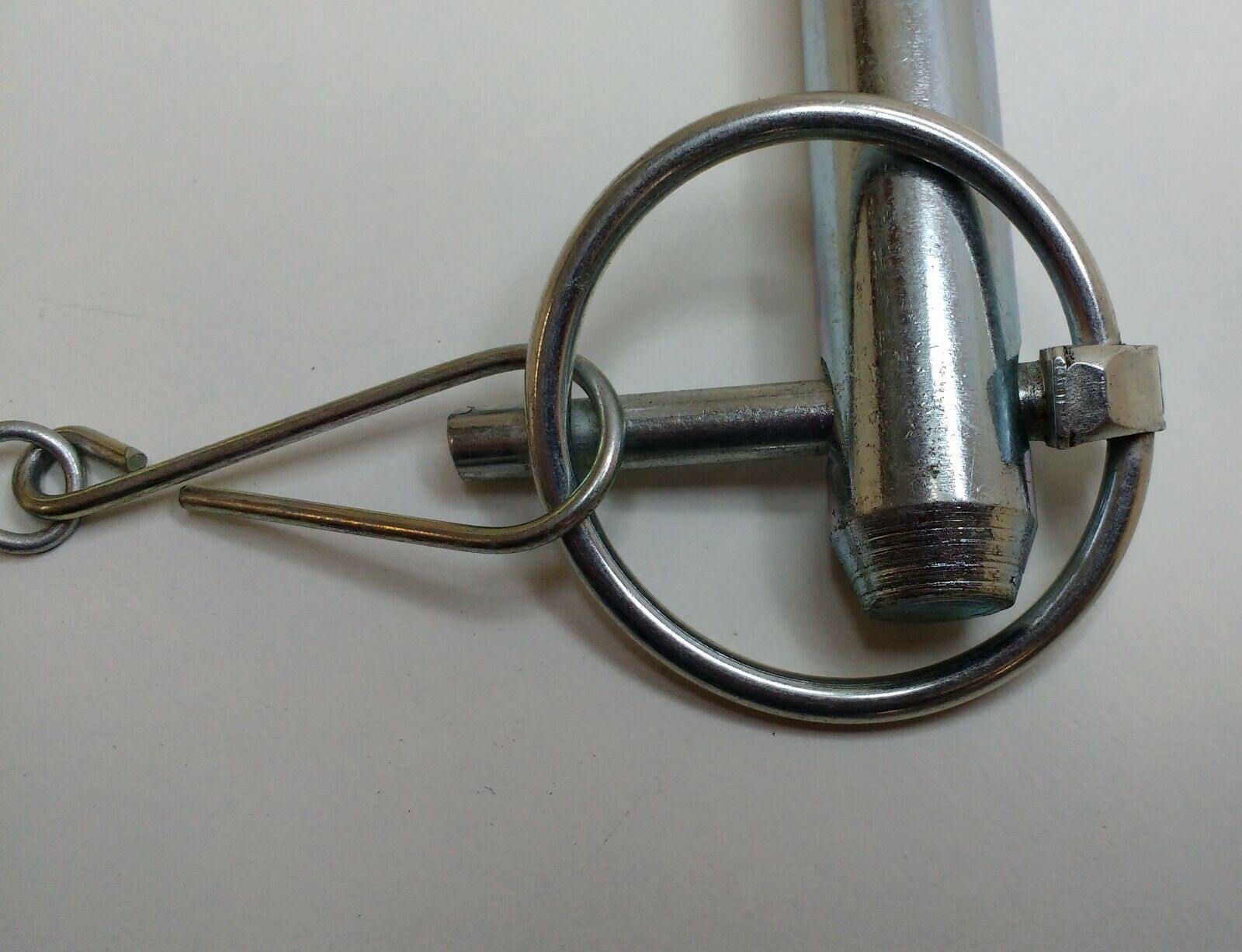 Drop Handle Tow Hitch Pin With Linch Pin & Chain 16Mm X 165Mm Maypole Mp44341B - Mid-Ulster Rotating Electrics Ltd