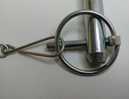 Drop Handle Tow Hitch Pin With Linch Pin & Chain 16Mm X 165Mm Maypole Mp44341B - Mid-Ulster Rotating Electrics Ltd