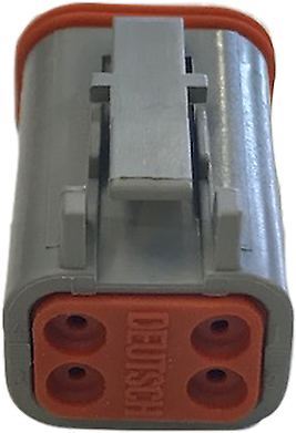 Deutsch 4 Way Plug Dt Series Female Connector Kit Mure Dt06-4S C015/W4S - Mid-Ulster Rotating Electrics Ltd