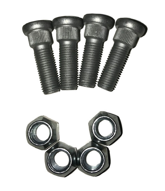Wheel Lug Nut & Studs Car Caravan Trailer 4 X M12 X 1.5 Maypole Mp4197B & MP4195 - Mid-Ulster Rotating Electrics Ltd