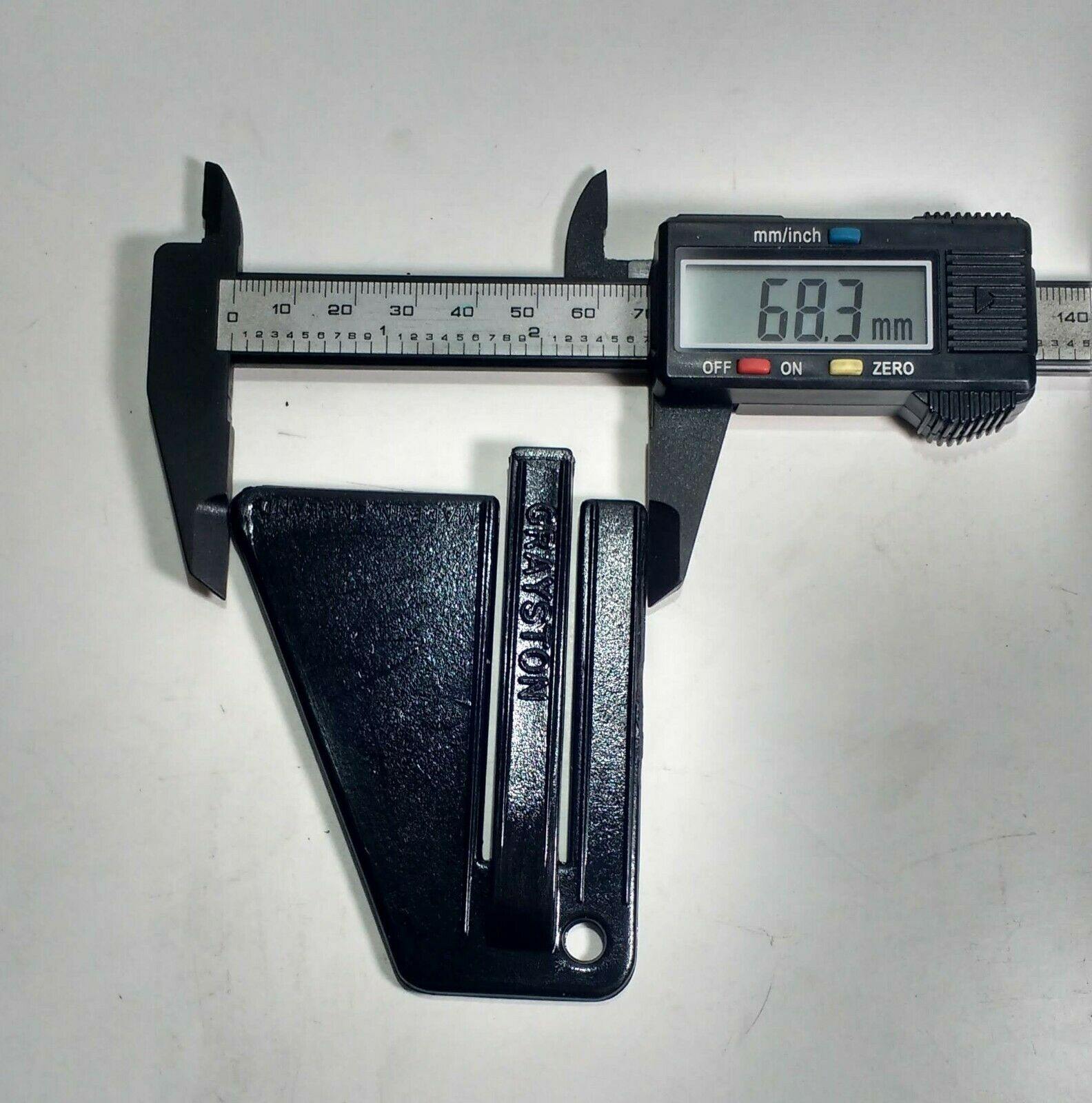 2 X Universal Seat Belt Strap Clip Adjusters Maypole Genuine Grayston Ge16 - Mid-Ulster Rotating Electrics Ltd