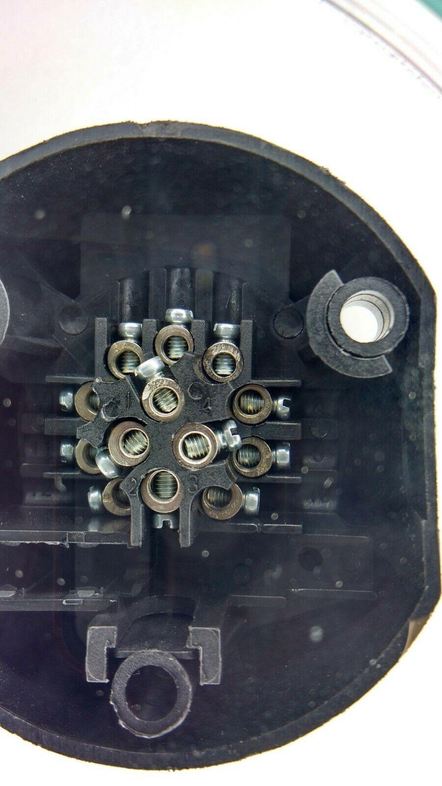 13 Pin Plastic Socket Car/Trailer Black Iso11446 12V Genuine Maypole Mp1293B - Mid-Ulster Rotating Electrics Ltd