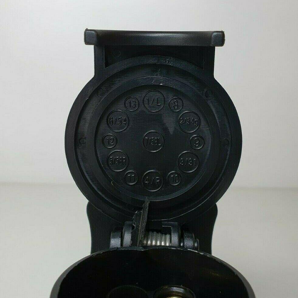 Plug Adapter 13 Pin To 7 Pin Socket Towing Trailer Conversion 12N Maypole Mp6015 - Mid-Ulster Rotating Electrics Ltd