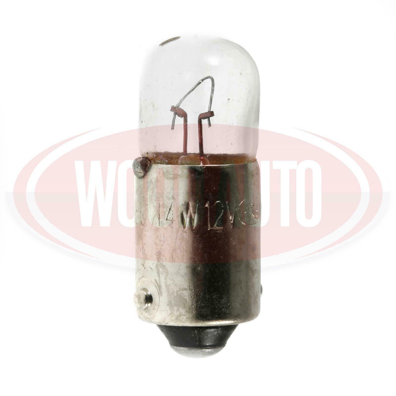 10X Indicator Bulbs Non-Halogen Automotive 12V 4W Ba9S Wood Auto Blb233 - Mid-Ulster Rotating Electrics Ltd