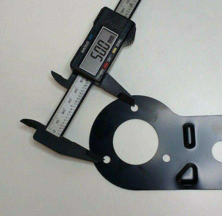 7 Pin & 13 Pin Socket Towing Bracket 12N 12S 2mm Mounting Plate Maypole Mp86B - Mid-Ulster Rotating Electrics Ltd