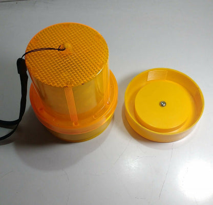 Magnetic Mount Beacon Amber Led Flasher D Cell Battery Powered Cargo 172253 - Mid-Ulster Rotating Electrics Ltd