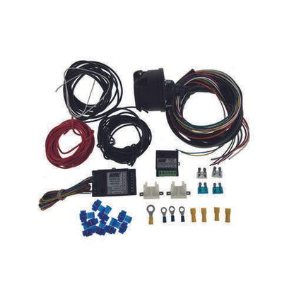 13 Pin Socket Pre-Wired Wiring Kit 2M 30A Charge & Bypass Relay Maypole Mp3814B - Mid-Ulster Rotating Electrics Ltd