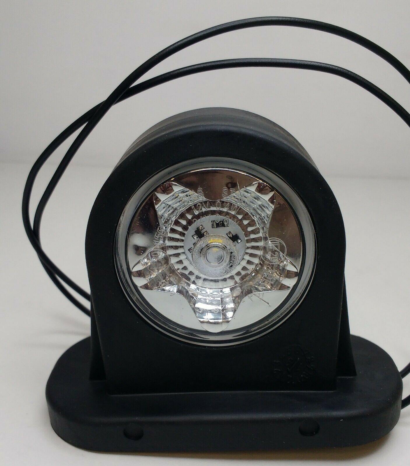 Flush Outline Marker Lamp Light Ip66 Rated White Red Maypole Was 12V 24V Mp8715B - Mid-Ulster Rotating Electrics Ltd