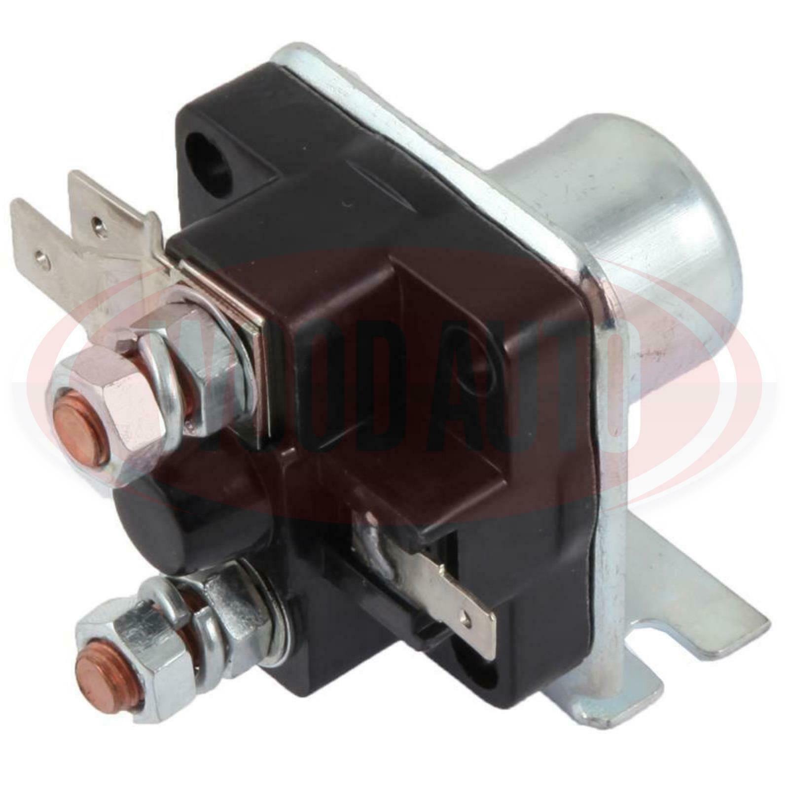 Universal Bulk Head Solenoid  Classic 12V Insulated Return Wood Auto SND1501 - Mid-Ulster Rotating Electrics Ltd