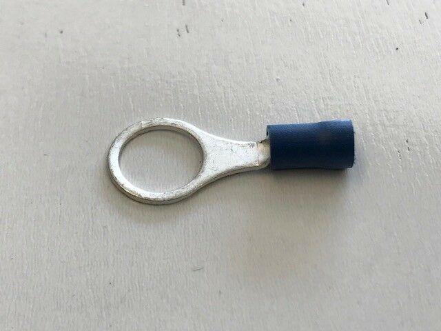 50 X 12Mm M12 Blue Ring Terminals Insulated S Electrical Crimp Ctie T2R12 - Mid-Ulster Rotating Electrics Ltd