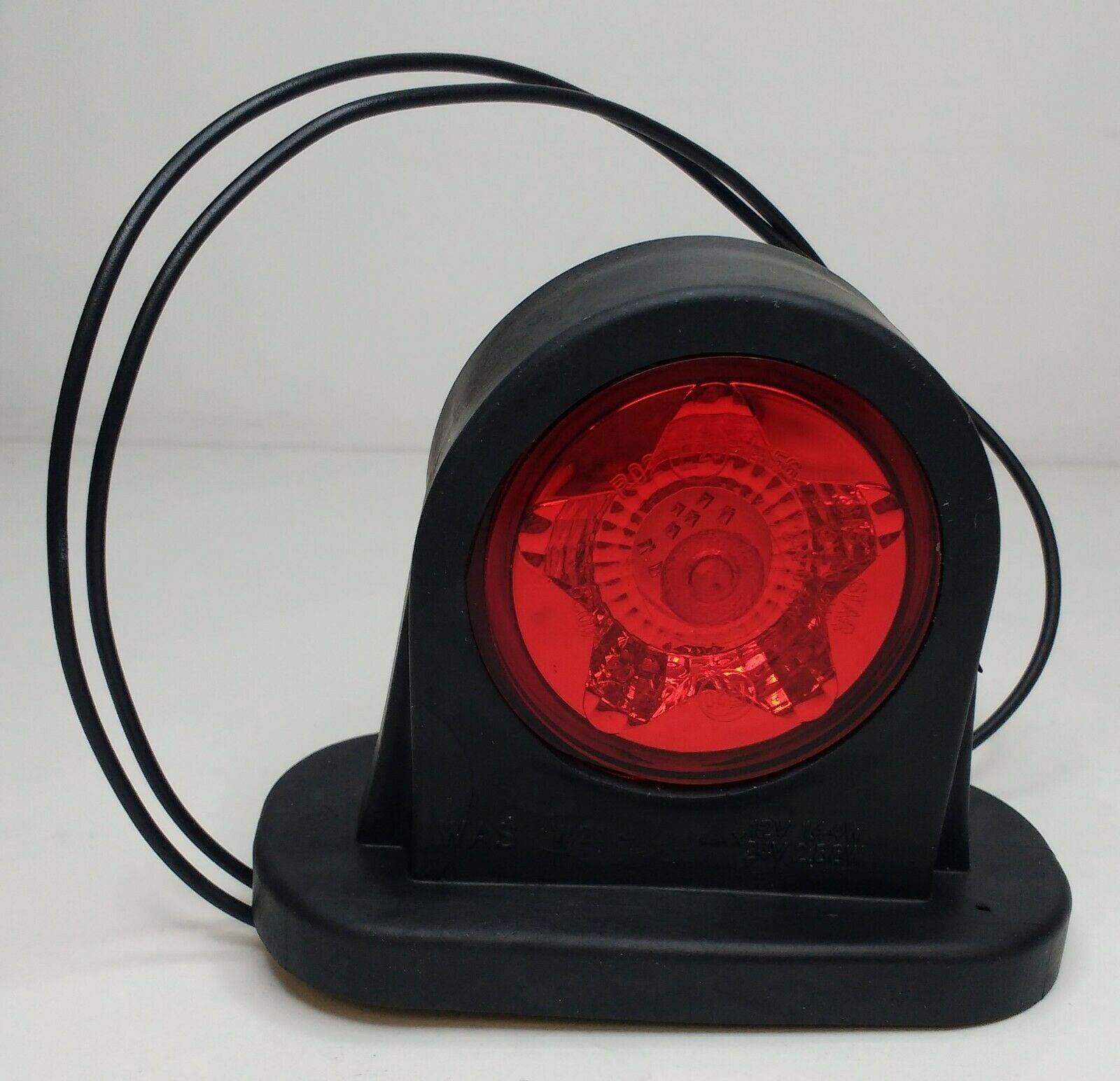Flush Outline Marker Lamp Light Ip66 Rated White Red Maypole Was 12V 24V Mp8715B - Mid-Ulster Rotating Electrics Ltd