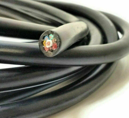 12V 24V Cable 5M 11A 8 Core 7 + 1 Thin Wall Trailer Caravan Wire Maypole Mp3195 - Mid-Ulster Rotating Electrics Ltd