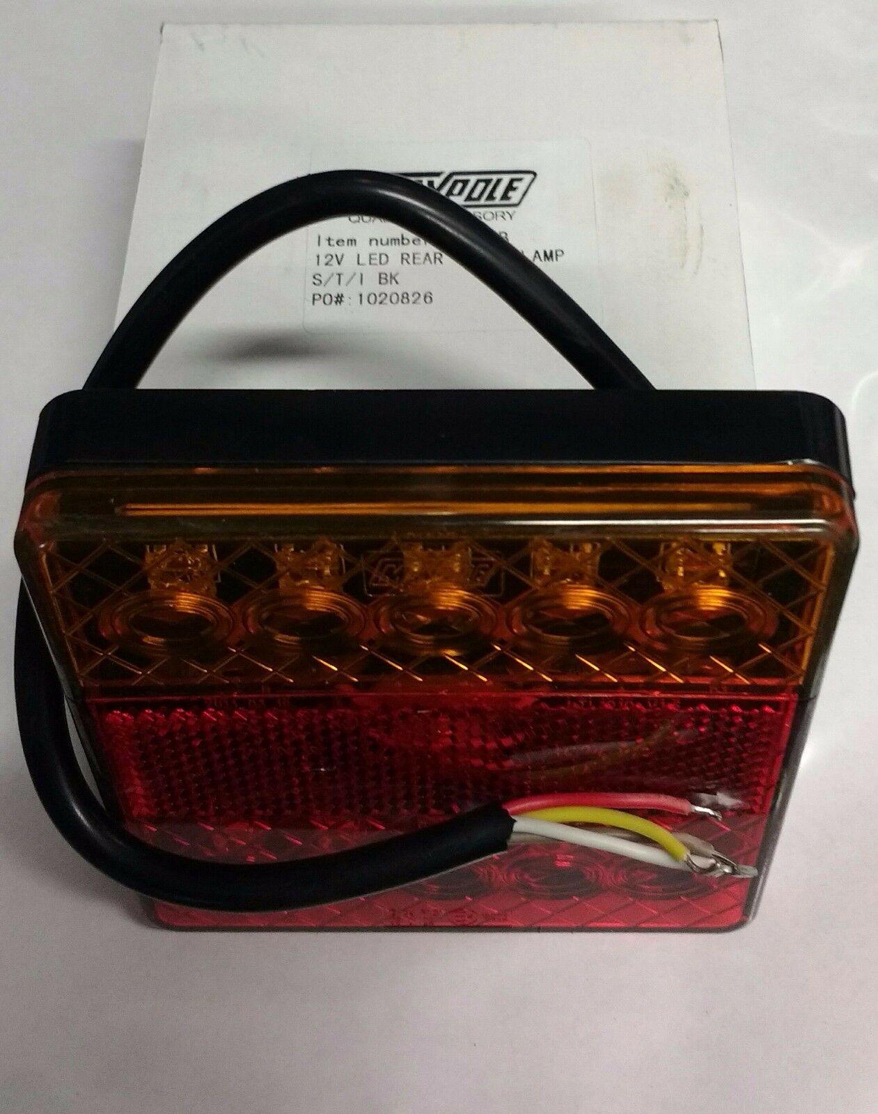1 X Led Rear Combination Light 12V Stop Tail Indicator Trailer Maypole Mp862B - Mid-Ulster Rotating Electrics Ltd