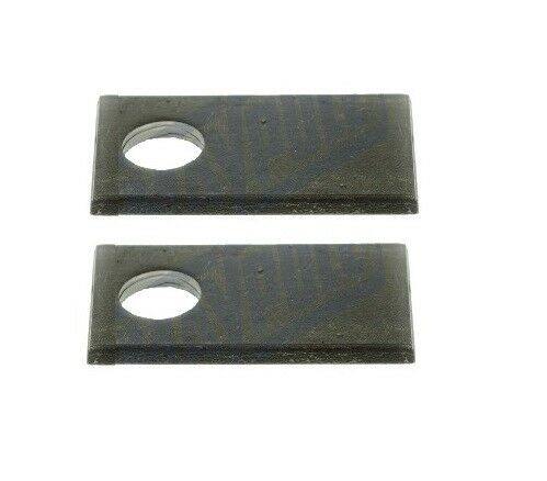Weld On Antiluce Plate Trailer Gate Fence Door 2 X 73Mm X 28Mm Maypole Mp841B - Mid-Ulster Rotating Electrics Ltd