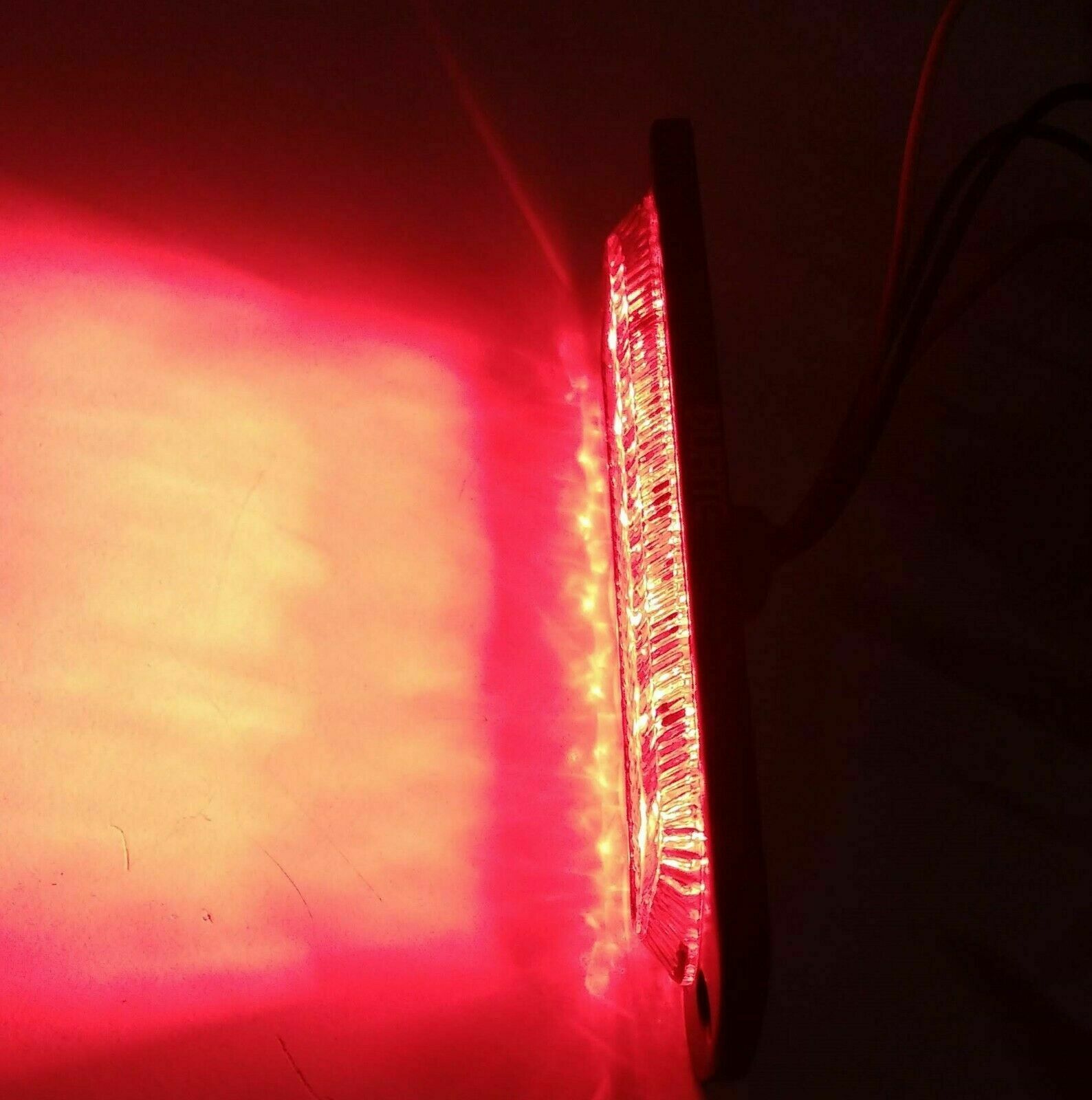 Slim Red Warning Light Flashing Strobe Recovery Ultra Bright Durite 0-441-75 - Mid-Ulster Rotating Electrics Ltd